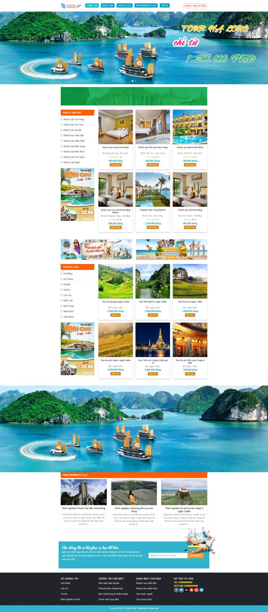 Theme wordpress du lịch 02