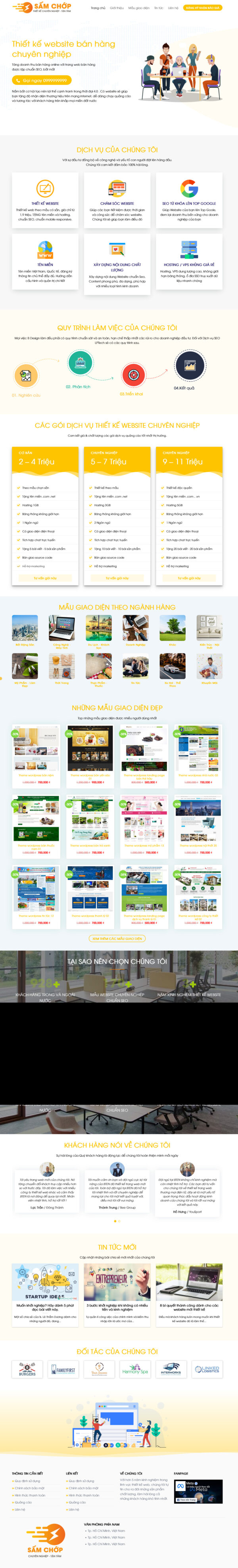 Theme wordpress công ty thiết kế web 7