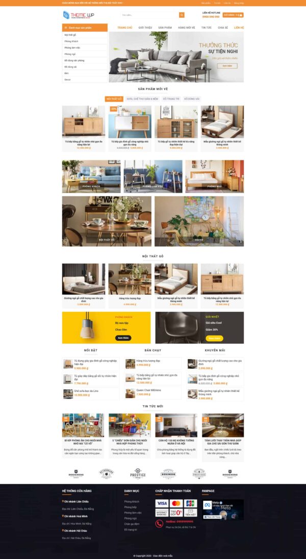 Theme wordpress công ty nội thất 15