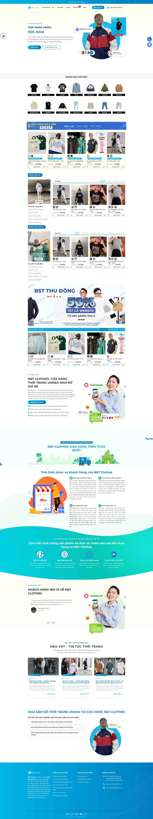 Theme wordpress thời trang 16 chuẩn đẹp