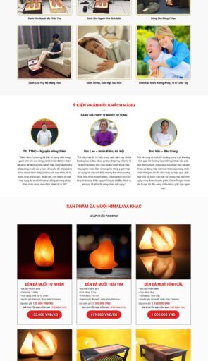 Theme wordpress bán đá muối