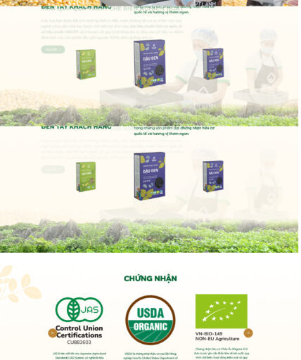 Theme wordpress bán thực phẩm chức năng hanuti