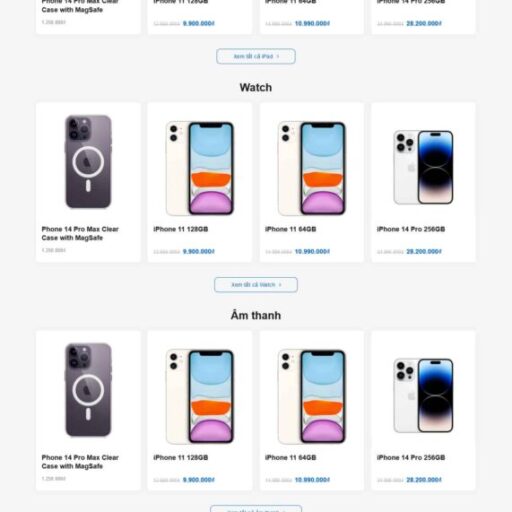 Theme Wordpress bán iphone 3