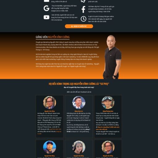 Theme wordpress khóa học 3