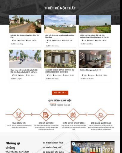 Theme Wordpress kiến trúc 5