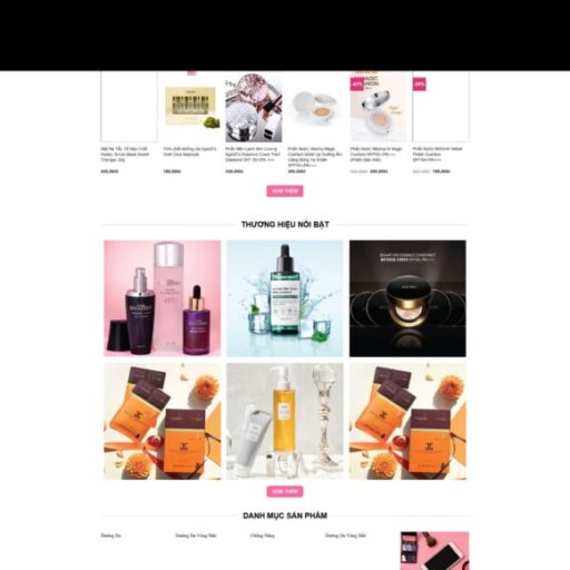 Theme wordpress mỹ phẩm 5