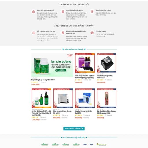 Theme wordpress nhà thuốc 01