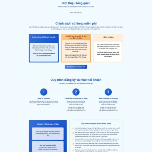 Theme wordpress phần mềm bán hàng