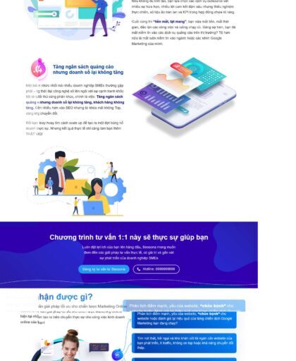 Theme wordpress giới thiệu công ty dạy seo Seosona