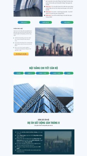 Theme wordpress lading pape giới thiệu bds smarthome