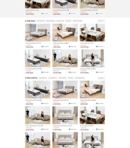 Theme wordpress bán nội thất 16 đẹp , chuẩn seo