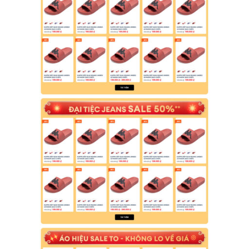 Theme wordpress thời trang giày dép 22