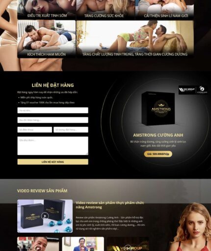 Theme wordpress bán hàng thực phẩm chức năng 3