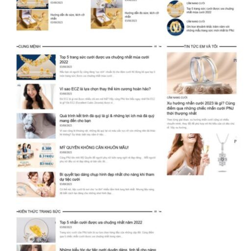Theme wordpress tin tức trang sức thời trang 24